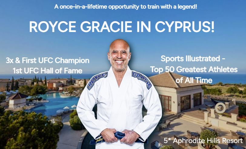 Royce Gracie Training Camp in Cyprus